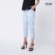 asap Ladies Light Blue Cropper Pants