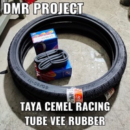 COMBO TAYAR CAMEL RACING (BUNGA DIAMOND) 50/90 , 60/90 , 70/90 , 80/90-17 TAYAR TUBE ALLOY RIM TAYAR
