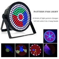 169pcs RGB 3IN1 Point Control Pattern Par Magic Stage Light LED DMX512 Sound Music DJ Club Disco Par