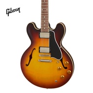 GIBSON 1959 ES-335 REISSUE VOS SEMI-HOLLOWBODY ELECTRIC GUITAR - VINTAGE BURST/VINTAGE NATURAL