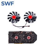 CF1010U12S 95MM RX590 RX580 GPU Video Card Cooling Fan For XFX RX 590 580 VGA Graphics Card Cooler F