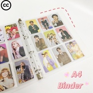 CC A4 Binder 9 Pocket sleeves 2 Pocket sleeves KPOP Photocard Binder Album PP Inners Pages