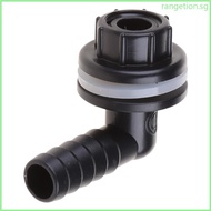 RAN Water Pipe Fitting with Silicone Seal Gasket Small for Tank Connector Plastic