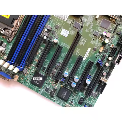 Server Motherboard For SuperMicro X9DRH-7F X79 2011 C602 SAS