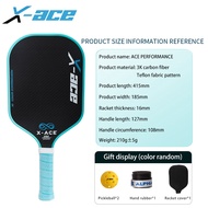 X-ACE 3K Carbon Fiber Pickleball Paddles Ultralight Premium Pickleball Paddle for Professional Train