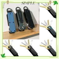 SIMPLESHOP Key Organizer, Metal with Screwdriver Keys Fob with Clip,  Multi-function Holds 2-6 Keys 