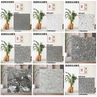 JY-8/Matte Antique Brick600X600Abrasive Floor Tile Gray Particles Terrazzo Floor Tile Tooling Chain 