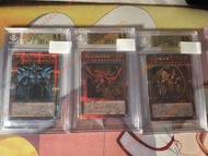 遊戲王日版 三幻神 天空龍 巨神兵 翼神龍 白碎 PSER BGS9.5 psa 10