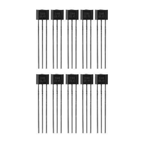 10pcs/lot A3144 3144E OH3144E Hall Effect Sensor SWITCHES TO-92UA 3pin SIP