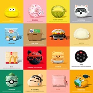 for Huawei FreeClip 2 Case Silicone Cute 3D Cartoon Protective Covers Wireless Earbuds Shell TWS Hea
