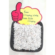 40kg, 5mm chipping white stone, serpih batu putih 3/16 , batu tabur kubur, akuarium, laman, taman, b