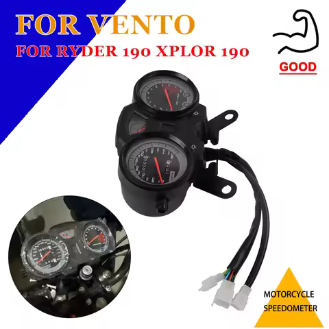 For Vento Ryder 150 190 Xplor 190 Workman 150 Motorcycle Digital Dashboard Speedometer Odometer Tach