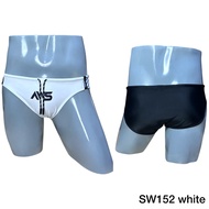 SW152 กางเกงว่ายน้ำชายทรงบิกินี่ ตัดต่อผ้าสีทูโทน Awesome sport