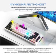 AG68 Cyberlynx 65% Russian Mechanical with Knobs 68 Keys Hot Swap TYPE-C Wired Raiow RGB Backlit Ga