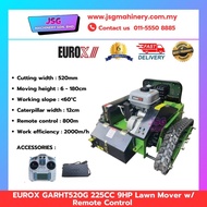 EUROX GAR-HT520G Lawn Mower with Remote Control | 9HP 225CC Engine Grass Cutter