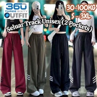 360 OUTFIT Celana Panjang 2 Pockets 100kg Seluar Sukan Trousers Casual Long Pants Seluar Panjang Lon