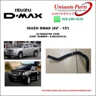 ISUZU DMAX (02' - 13') ALTERNATOR HOSE