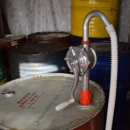 Pam Minyak Putar Tangan Hand Crank Pump Barrel Drum Tank Suction Transfer Self Priming Rotary Oil Di