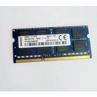 USED 100% ORIGINAL KINGSTON 8GB DDR3 2RX8 PC3L-12800S HP16D3LS1KBGH/8G  (S 109)