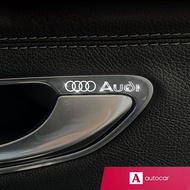 [Wholesale] For Audi Logo 3D Silver Metal Labels Plated Decorative Stickers for TT mk2 mk3 8j A4 B5 B9 B8 A5 A6 c5 Q2 Q5 RS3 Q7 A1 A2 A3 A8 A11 Accessories