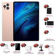Planwith-แท็บเล็ต ขนาด 10.1" Android 13 RAM 16GB + ROM 512GB (ขยาย TF 1TB) Dual SIM 5G /wifi 10000mA