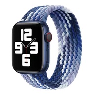 Braided Loop Strap For Apple Watch Band 49mm 45mm 44mm 41mm 40mm 38mm Elastic Bracelet Strap i Watch Series Ultra 2 9 8 7 6 5 4 3 2 1 SE 2 Smart Watch Wristband Accessories