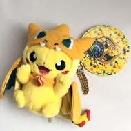 <Ohtoys> Pokemon Center 2014 東京店開幕 限定 噴火龍比卡超 毛公仔 吊飾 全1款 寵物小精靈 Pokemon Scale World 食玩 PSA 小火龍 盲盒 食玩 扭