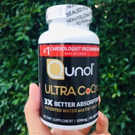Ultra CoQ10 คิวเทน 100 mg 60 ซอฟท์เจล (Qunol®) 3x Better Absorption Q10 Ubiquinone USP Grade #1 Card