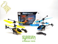 SYARIAH TOYS Flying Heli Helikopter Toy Mainan Anak Terbang Sensor Tangan Drone Mini BATERAI CAS BAR