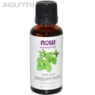 【NEW stock】✁☜Now Foods, Peppermint Essential Oils, 30ml 59ml 118ml 473ml, Now Peppermint Oil