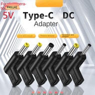 FKILLAONE USB C PD to DC Power Connector, 5V 9V 12V Universal Type C to DC Jack Plug, Type-C PD Conv
