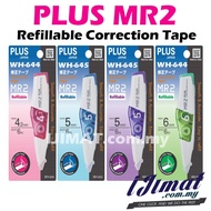 PLUS Correction Tape MR2 WH-644 WH644 / WH-645 WH645 / WH-646 WH646 Whiper Twin Pack Refill WH-644R 