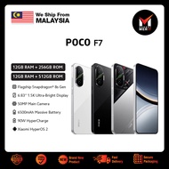 Poco F7 5G Smartphone | Qualcomm Snapdragon 8s Gen 4 | Paparan AMOLED 6.83"| Dwi Kamera 50MP