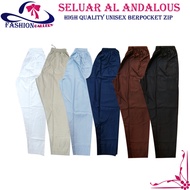 SELUAR AL-ANDALOUSE/SELUAR JUBAH/SELUAR HAJI DAN UMRAH UNISEX