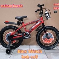 [BONUS BEL]18inch bmx bike bnb cx5 boys' bike