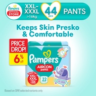 Pampers Aircon Pants Diapers XXL 22s x 2 packs (44 pcs)