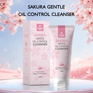 SOUG Sakura Facial Cleanser Gentle Oil Control Hydrating Gentle Foaming Cleanser