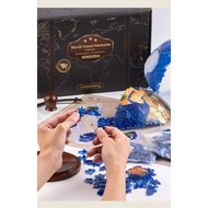 Jigsaw Puzzle 3D - A3753 - World Travel Ventures - 3D Puzzle Globe 9 Pieces