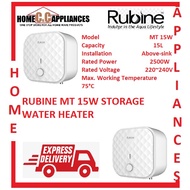 RUBINE MT 15W ELECTRIC STORAGE WATER HEATER / FREE EXPRESS DELIVERY