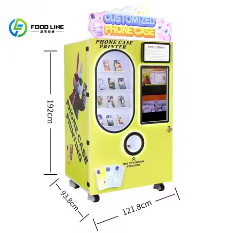 High - Quality Ink Phone Case Making Machine - Customizable Photo Print Vending Equipment for Commer