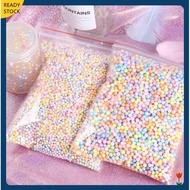 100G 4-6mm/2-3mm  Macaroon colorful foam ball N5YG