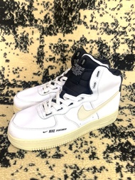 SEPATU SECOND NIKE AF1 HIGH UTILITY WHITE CREAM ORIGINAL SIZE 42