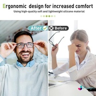 [Jonsunyour] 5pairs Eyeglasses Anti Slip Nose Pads Soft Silicone Adhesive Glasses Nose Pads For Plas