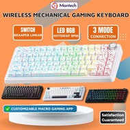 AULA F75 Wireless Mechanical Keyboard 75% Layout RGB 4000mAh Hotswap Reaper Switch Type-C