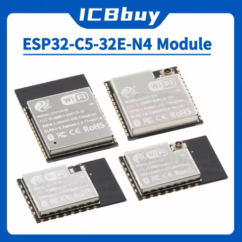 ESP32-C5-N4 ESP32C5 WiFi 6 Development Board Dual-Band 2.4G 5G Support ESP32 Module for IoT Projects