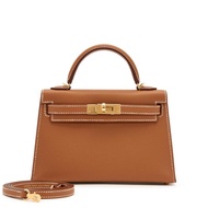 Hermès Gold Epsom Mini Kelly II 20 Gold Hardware, 2024