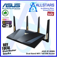 SUS RT-BE88U Dual-band WiFi 7 BE7200 AiMesh Extendable Performance Router (Warranty 3years with Aver