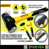 UOFFC 2LB 3LB SLEDGE HAMMER DEMOLITION HAMMER DROP FORGED STEEL HEAD SLEDGE HAMMER