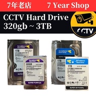 NEW1 3.5" SUPER PURPLEs/SUPRE SKYHAWKs Surveillance hdd 500GB/1TB/2TB/3TB HDD DVR NVR Hard disk CCTV