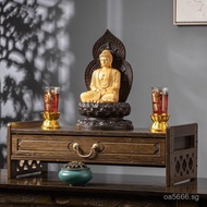 Altar Worship Stand Buddha Statue Longze Buddha Shrine Cabinet Elevated Altar Display Rack Home Base